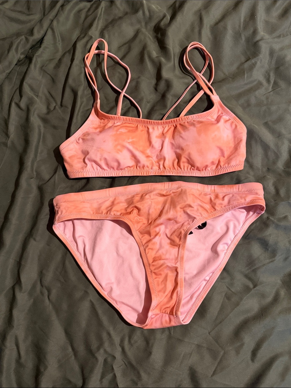 Reef Pink Two-Piece Bikini Set